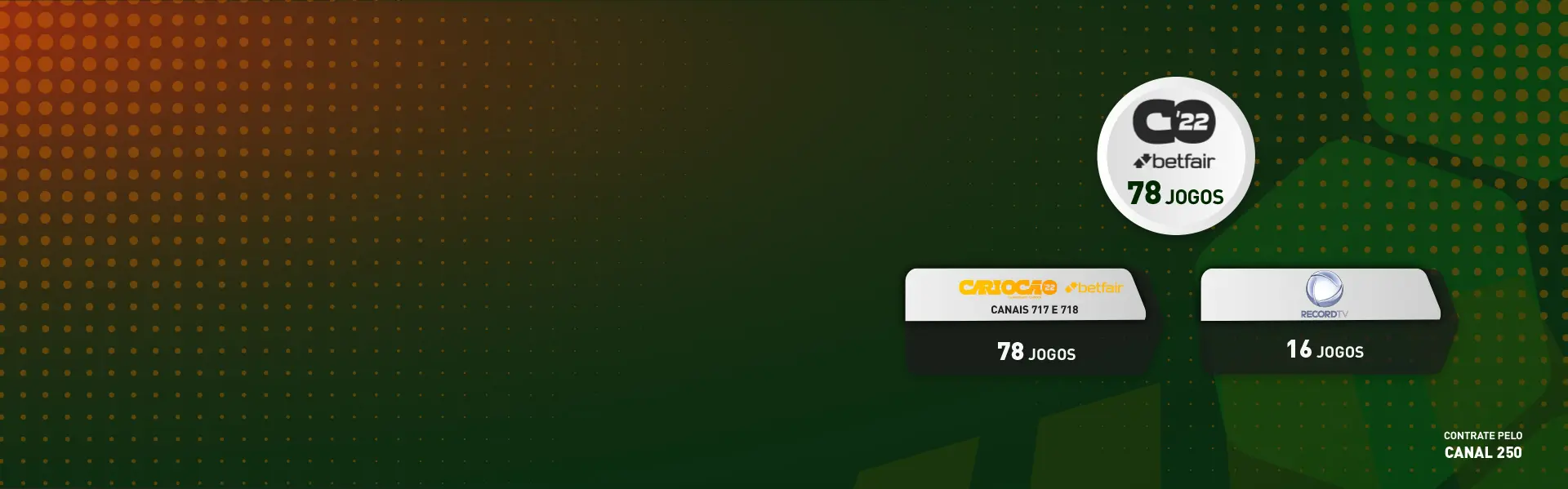 imagem de informações da transmissão dos jogos carioca