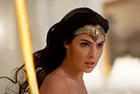 Imagem com a personagem Mulher Maravilha