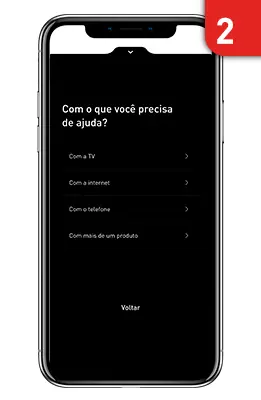 suporte tecnico no app