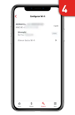 Configurar wifi no app