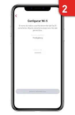 Configurar wifi no app