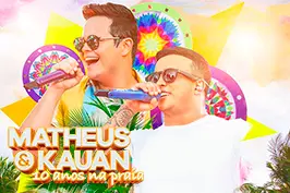 Foto dos cantores Matheus & Kauan.