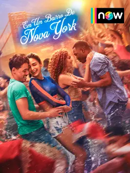 Capa do filme Em um Bairro de Nova York.