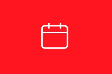 ícone calendário