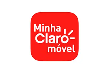 Imagem do logo do aplicativo Minha Claro móvel.