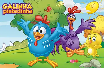 Imagem do desenho Galinha Pintadinha.