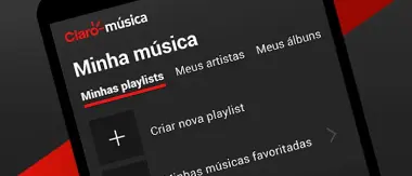 Imagem ilustrativa do aplicativo Claro Música