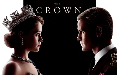 banner da série The Crown.