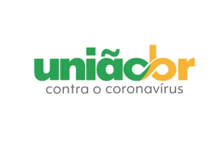 Logo da União BR contra o coronavírus.