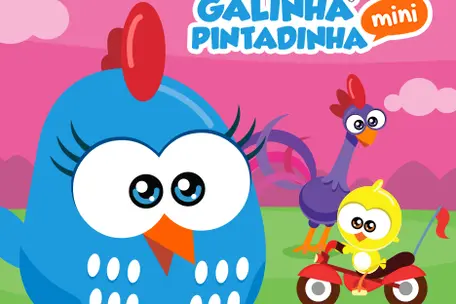 Imagem do desenho Galinha Pintadinha Mini.