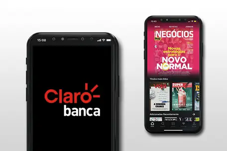 Imagem ilustrativa Claro banca experimente
